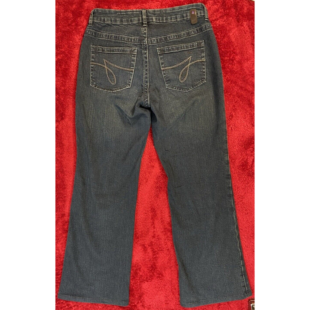 Jag Jeans Womens Size 6 Straight Leg Stretch Dark Wash Y2K Style Retro